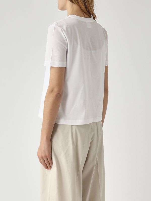 4. T-shirt donna Licenza in cotone Bianco MM Max Mara 2616941108600