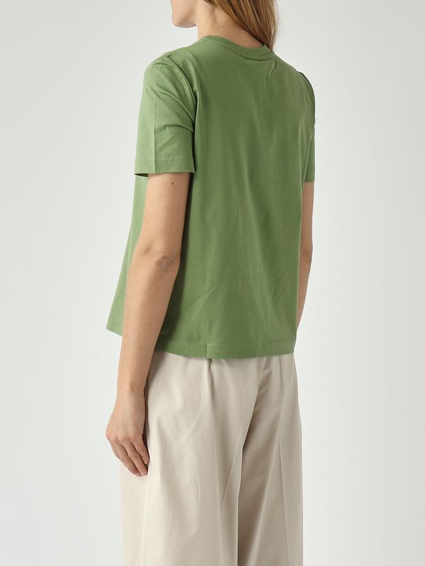 4. Camiseta de mujer Licenza de algodón Verde MM Max Mara 2616941108600