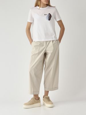 2. T-shirt donna Licenza in cotone Bianco