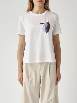 1. T-shirt donna Licenza in cotone Bianco