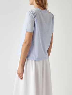 4. Camiseta de mujer Licenza de algodón Azul Cielo
