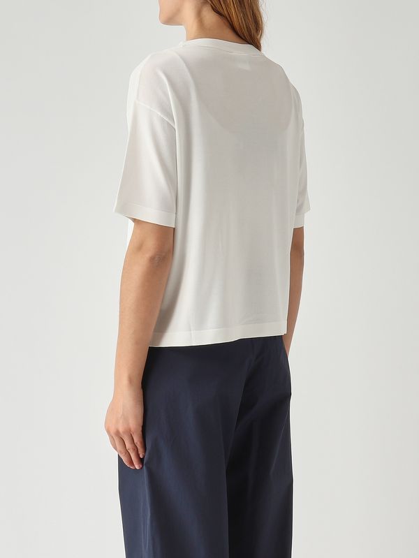 4. Pull pour femme en visco-furet Blanc MM Max Mara 2616361028600