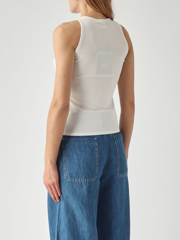 3. Women's Rio top in viscose blend White MM Max Mara 2616361048600