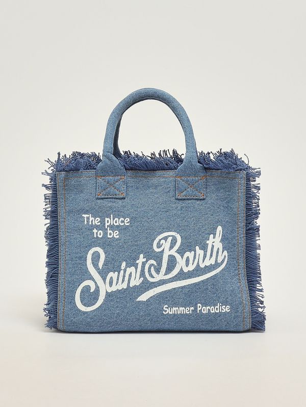 1. Bolso de mujer Colette de lona Vaquero MC2 Saint Barth col0001