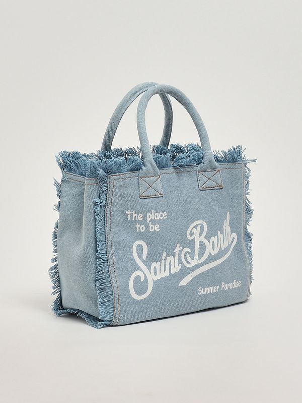 3. Damentasche Colette aus Canvas Leichter Denim MC2 Saint Barth col0001