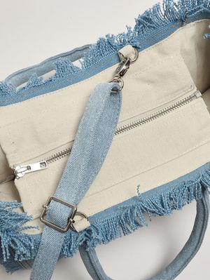 6. Damentasche Colette aus Canvas Leichter Denim
