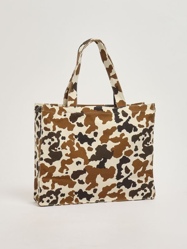 2. Borsa donna Essential in canvas Cow MC2 Saint Barth ebagn007