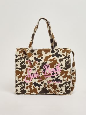 3. Borsa donna Essential in canvas Cow