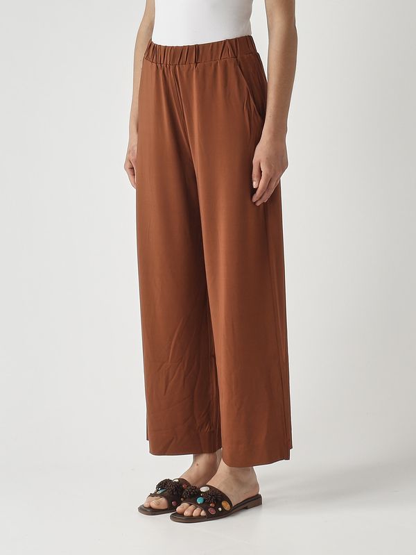 3. Damenhose Onorata aus Stretch-Viskose Leder Max Mara Beachwear 2616781019600