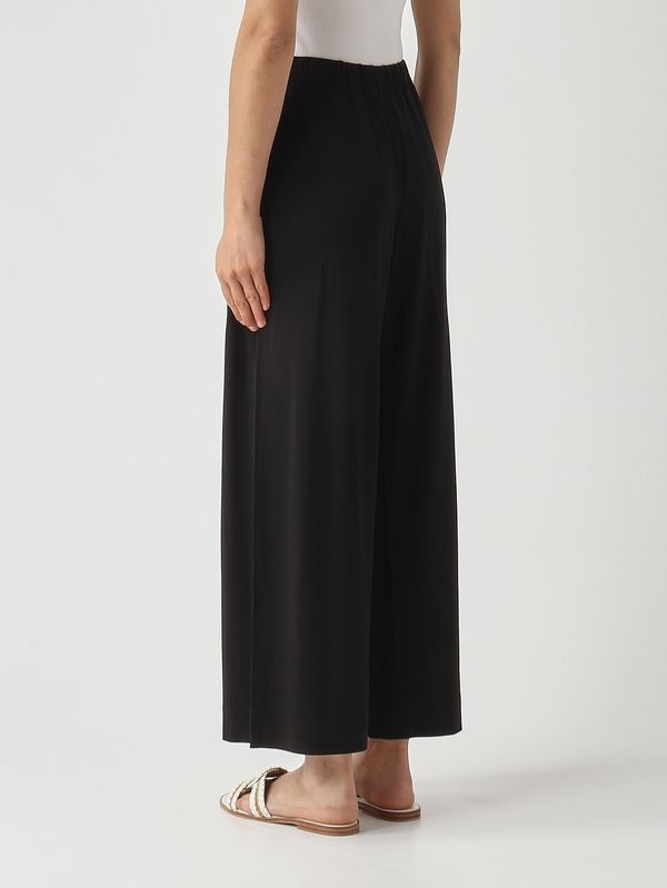 4. Damenhose Onorata aus Stretch-Viskose Schwarz Max Mara Beachwear 2616781019600