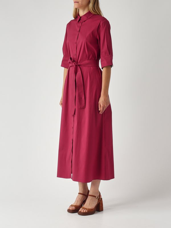 3. Abito donna Cognac in misto cotone Carminio Max Mara Beachwear 2616221029600