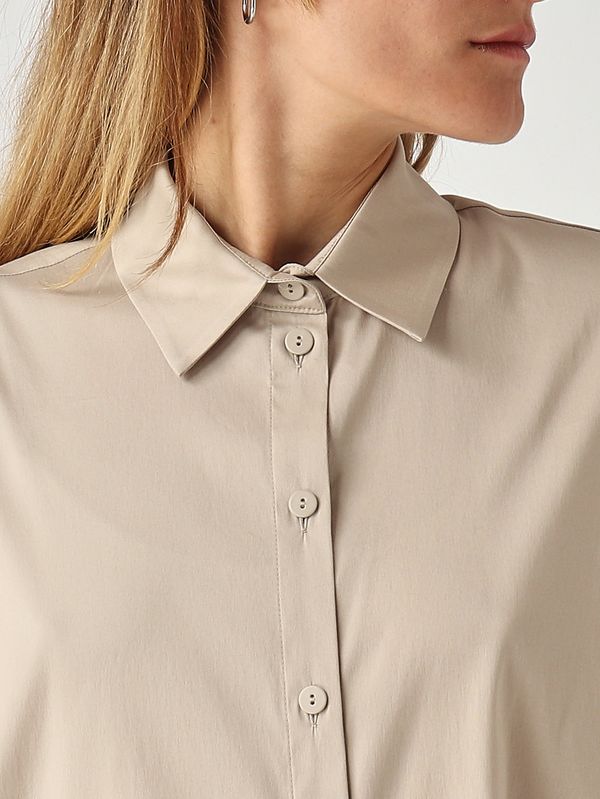 5. Camicia donna Pittura in misto cotone Mastice Max Mara Beachwear 2616111029600