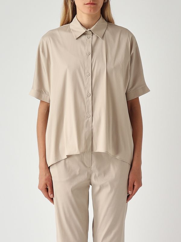 1. Camicia donna Pittura in misto cotone Mastice Max Mara Beachwear 2616111029600