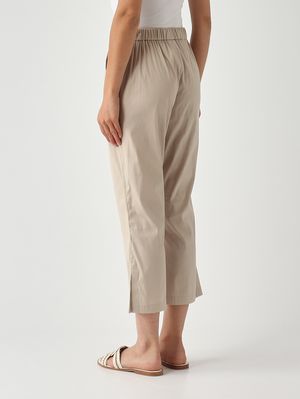 4. Women's Curve cotton blend trousers Putty