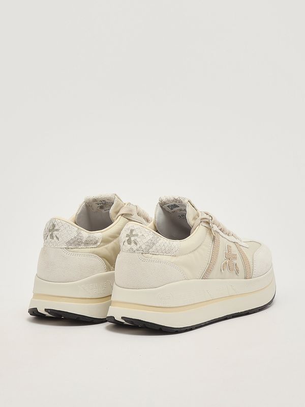 3. Damen-Sneaker Bethcoin 8145 aus Leder Butter Premiata bec08145