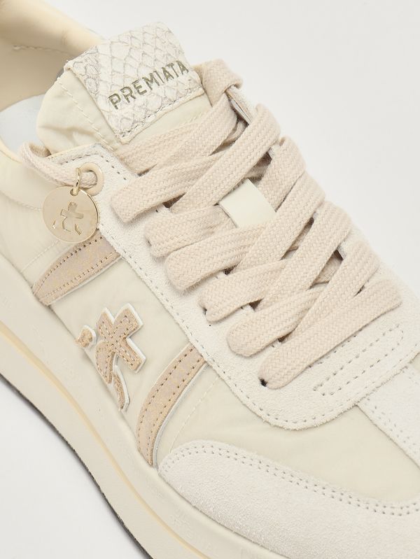 5. Damen-Sneaker Bethcoin 8145 aus Leder Butter Premiata bec08145