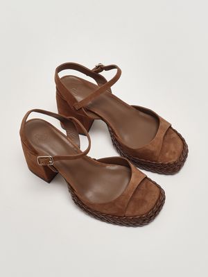 2. Damen-Sandale Vaian aus Wildleder Leder