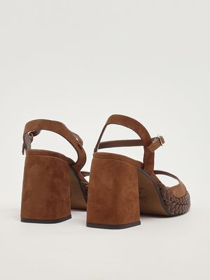 3. Damen-Sandale Vaian aus Wildleder Leder