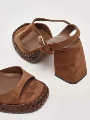 4. Damen-Sandale Vaian aus Wildleder Leder