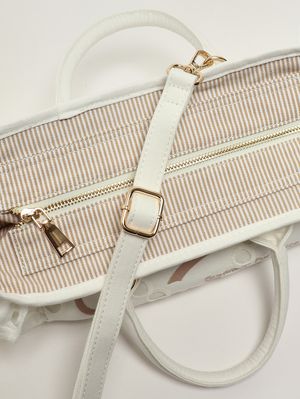 5. Damenhandtasche Colette Volant aus Baumwolle Sangallo 1011