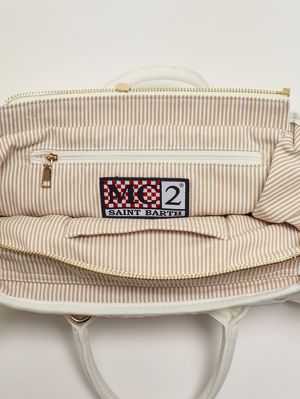 4. Damenhandtasche Colette Volant aus Baumwolle Sangallo 1011