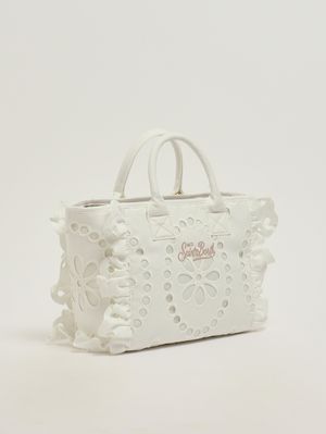 2. Damenhandtasche Colette Volant aus Baumwolle Sangallo 1011