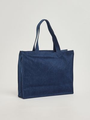 2. Bolso Essential de mujer en denim Denim oscuro
