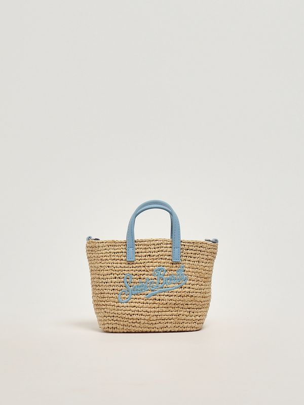 1. Bolso de mujer Rafia City Micro de rafia 1136 Emb. MC2 Saint Barth rafc004