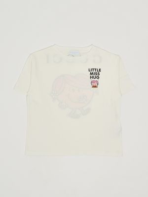1. T-shirt bambina in cotone Bianco