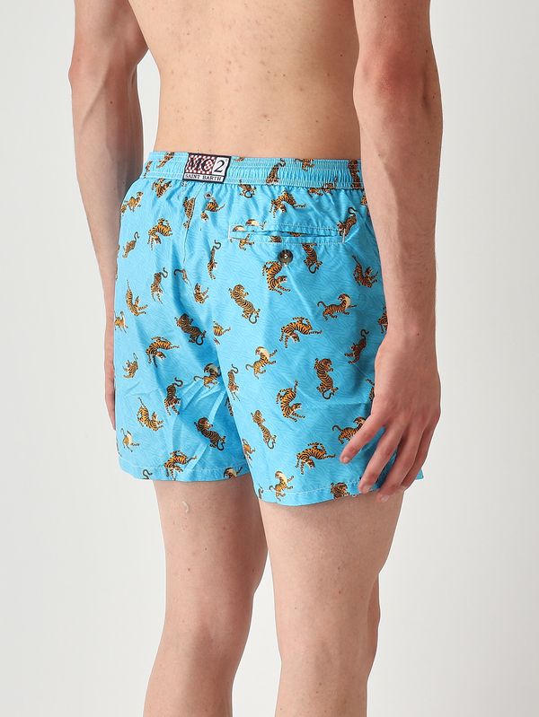 2. Herren-Badehose Lighting mit Aufdruck Tiger MC2 Saint Barth lig0013