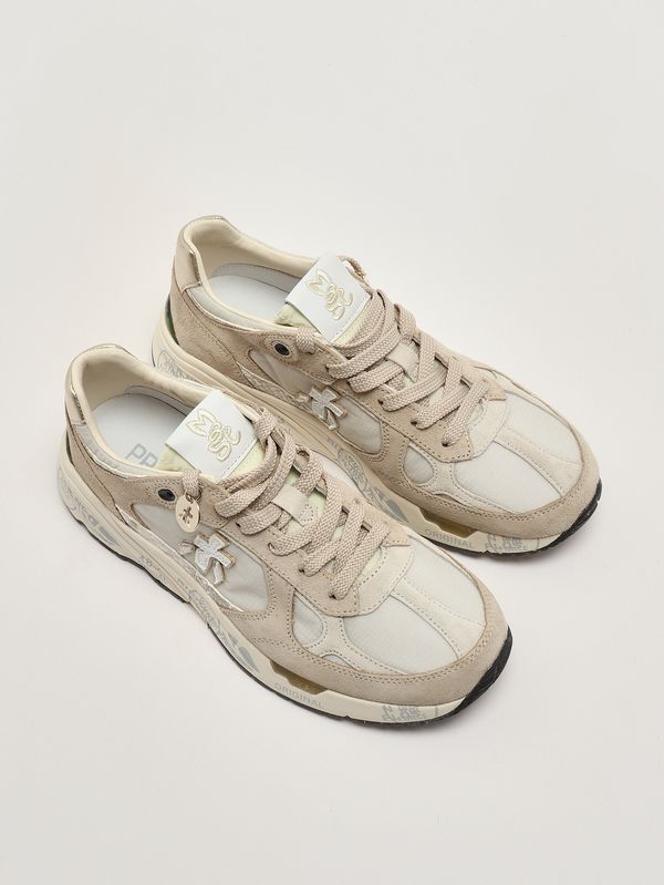 2. Sneakers donna Mased 8116 in pelle e tessuto tecnico Sabbia Premiata mased8116