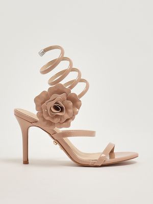 1. Damen-Sandalen Poniente aus Kunstleder Nackt