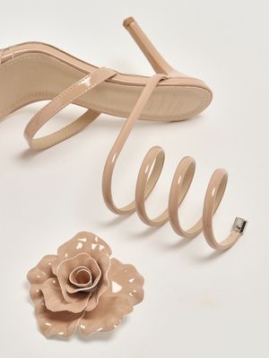 5. Damen-Sandalen Poniente aus Kunstleder Nackt