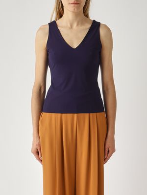 1. Canotta donna in soft jersey Navy