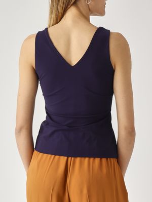 5. Canotta donna in soft jersey Navy
