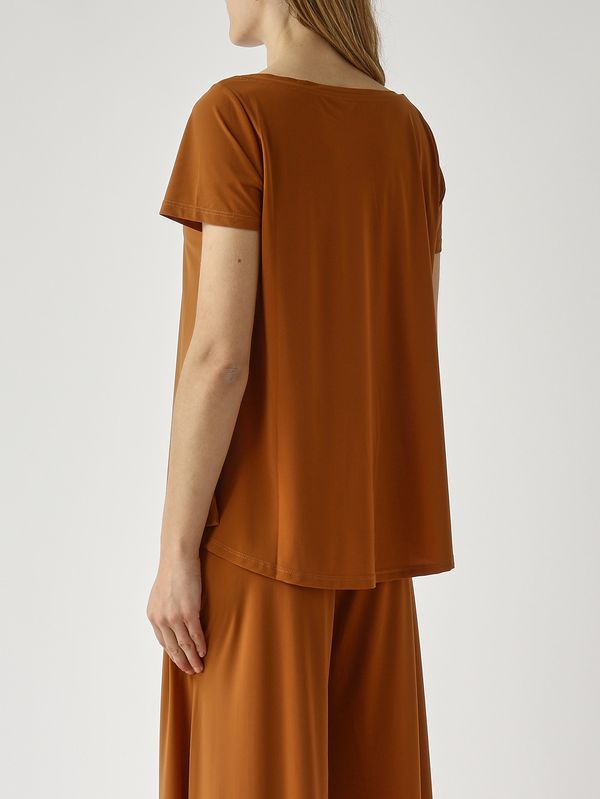 4. Camiseta de mujer en punto suave Caramelo Maliparmi jk028170210