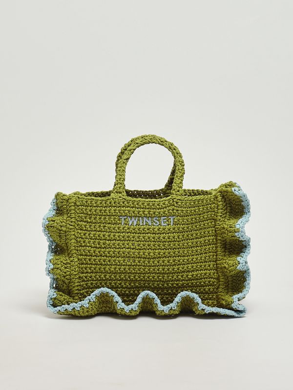 Sac pour femme en crochet Huile d'avocat Twinset