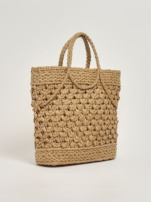 2. Damenhandtasche aus Bast Stroh