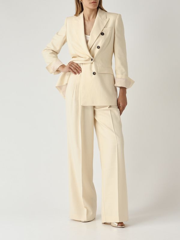 2. Damenjacke aus Viskosemischgewebe Creme Pinko 106924a2w6