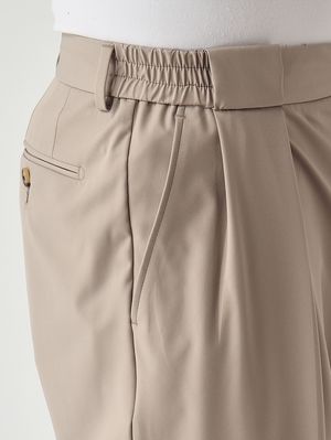 5. Pantalón para hombre Clarence de tejido técnico elástico Beige