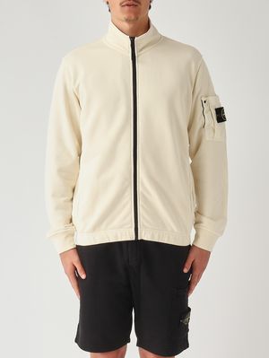1. Sudadera de hombre de algodón Marfil