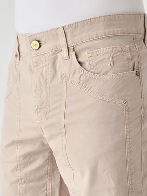 4. Bermuda uomo Jayden in popeline di cotone stretch Beige Ash