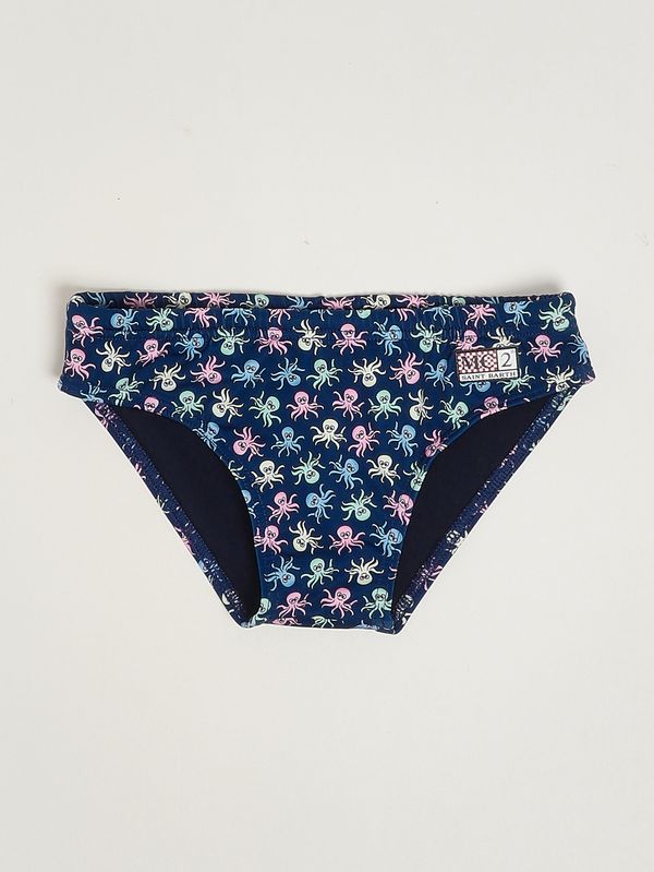 Bañador para niño de tejido elástico Polpy Multi 61 MC2 Saint Barth