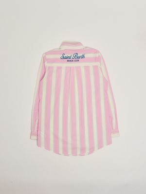 2. Baumwollbluse „Mini Brigitte“ für Mädchen Strandabschnitt 2153