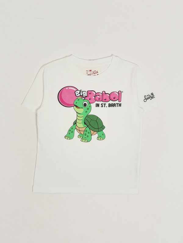 1. Denver Baumwoll-T-Shirt für Jungen Weiß MC2 Saint Barth dnv0001