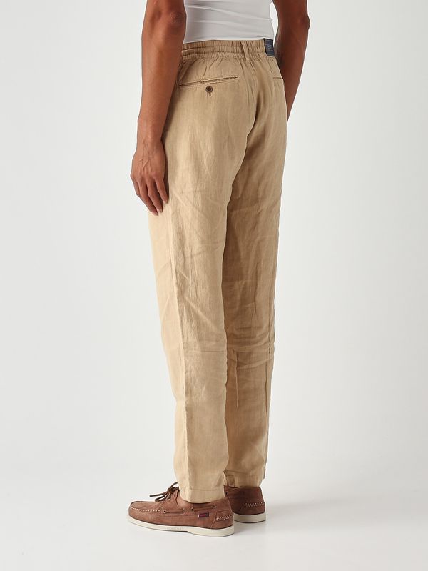 4. Pantalon homme en lin Kaki Polo Ralph Lauren 710940611