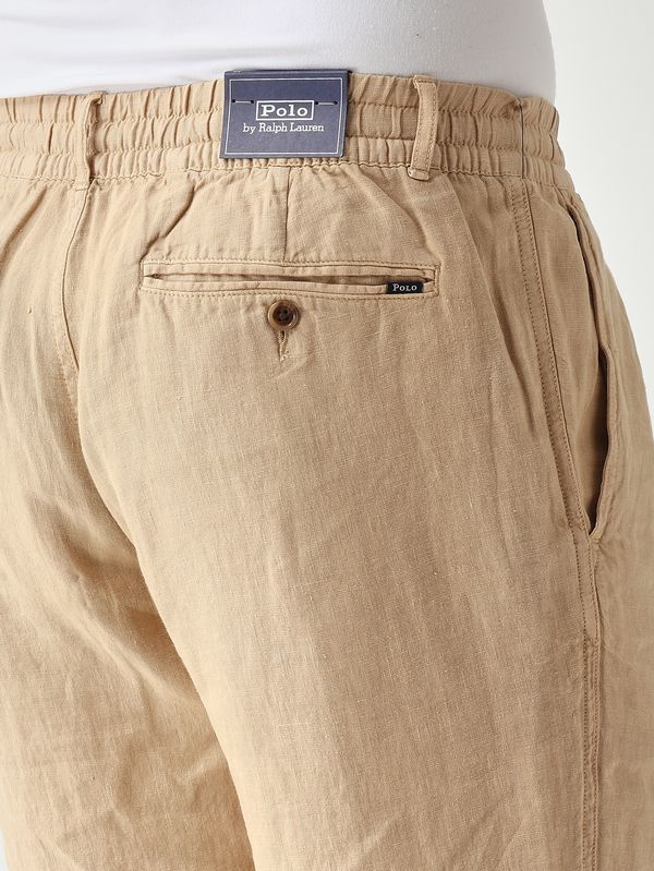 5. Pantalon homme en lin Kaki Polo Ralph Lauren 710940611