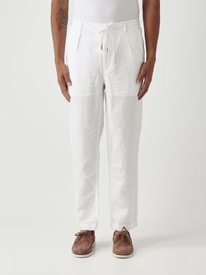 1. Men's linen trousers White