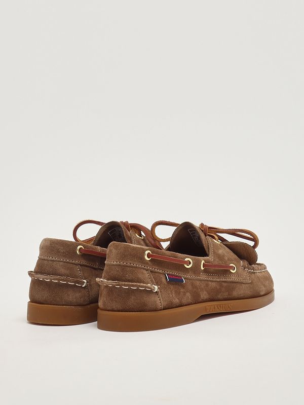 3. Mocassino uomo Docksides Portland Artisan Ox in pelle scamosciata Tabacco Sebago 78123gw