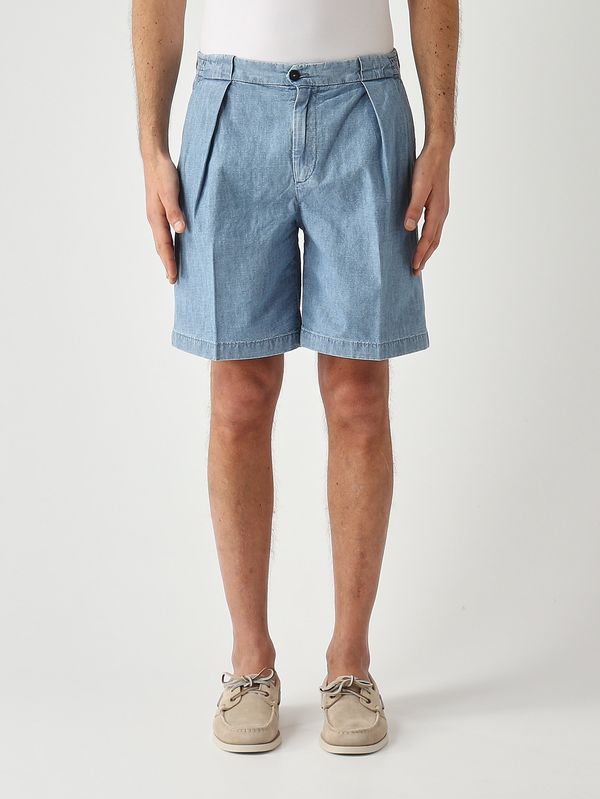 Short homme Colvilled en denim de coton Jean clair Briglia